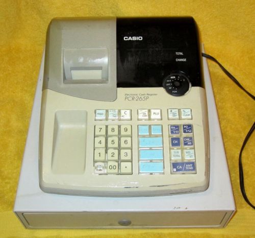 Casio PCR-T265 Cash Register