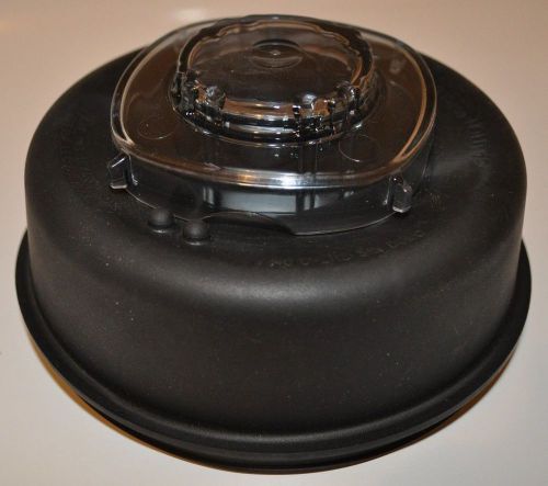 REPLACEMENT VITA MIX LID ~Complete Two-Piece Flexible Black Rubber Replaces 1191