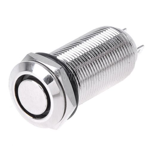 New 12mm Red Super Hot Power Led light High flush head Latching switch