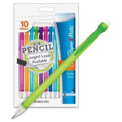 Paper Mate Write Bros. 0.7mm Mechanical Pencils, 10 Pencils (74403)
