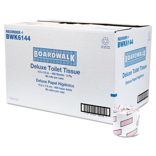 Wholesale Case 96 Rolls Bathroom Tissue Toilet Paper White New 2 Ply 500 Sheets