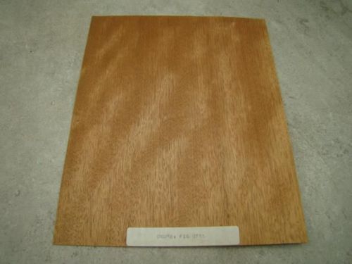 Okume, fig qtrs 8&#034; x 10&#034;  veneer wood - inlay knives-jewlery boxes-crafts #6 for sale