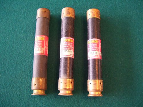 (3) - FRS-R-10 BUSSMANN FUSES, NEW-OLD-STOCK, TRS-10-R GOULD SHAWMUT