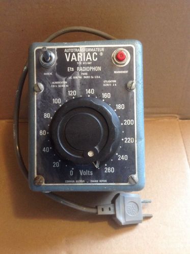 Radiophon Autotransformatuer Variac - General Radio W 5 HMT