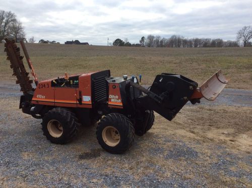2007 Ditch Witch 410SX Trencher 763 Hours Vibratory Cable Plow Boring Machine