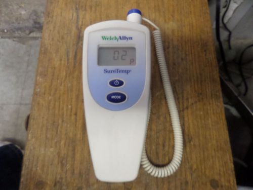 Welch Allyn Sure Temp Electronic Thermometer 678 Tested. Works Great