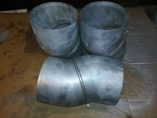 Kice Industries 6&#034;OD Cast Aluminum Rotajust Elbows # 12A6, 0-60 degree NOS