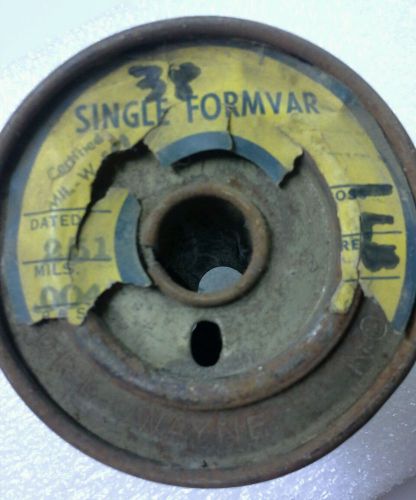 Enameled copper wire formvar #38 antique magnet inductor