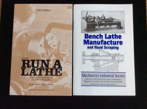 Run a Lathe and Bench Lathe Manufacture (Lindsay Books)