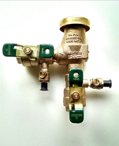 New watts 3/4&#034; lf800m4-qt lead free water pressure vacuum breaker valve pvb for sale
