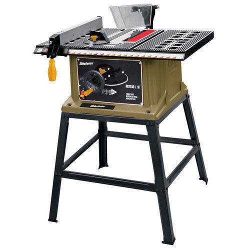Rockwell Shop Series 13 Amp 10 in. Table Saw with Leg Stand RK7240.1 NEW