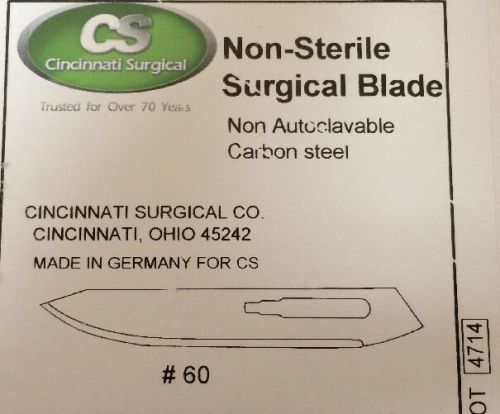 Cincinnati Surgical Blade Non-sterile