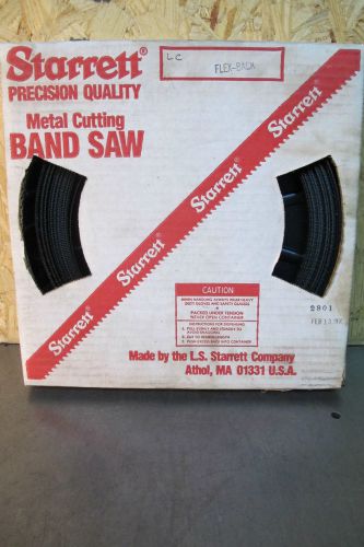 Starrett band saw blade coil stock  flex back  3/4 x 032 x 14s / reg for sale