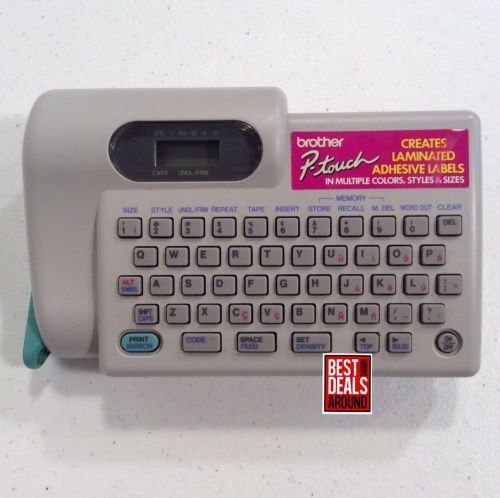 Brother P-Touch PT-12 Laminated Adhesive Labeler Label Maker