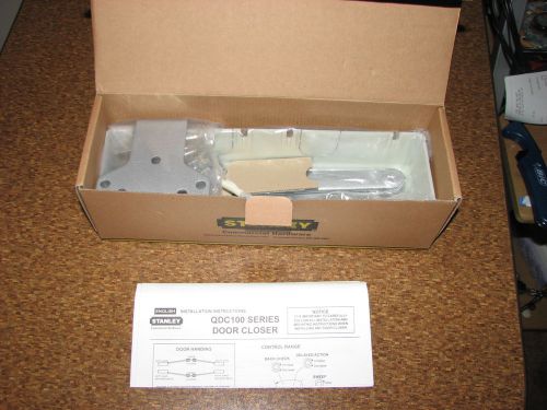 STANLEY COMMERCIAL HARDWARE DOOR CLOSER QDC100 SERIES (PARTS ONLY)