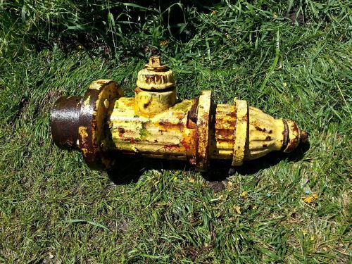 used city fire hydrant