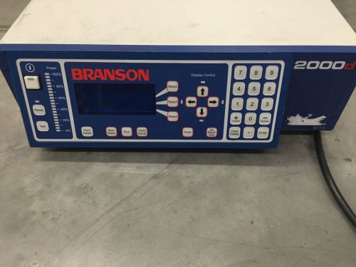 Branson ultrasonic welder Power Supply 2000d 30:1.5