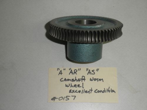Bechler Camshaft Worm Wheel For   &#034;A&#034;  &#034;AR&#034;  &#034;AS&#034; MACHINES Excellent USED