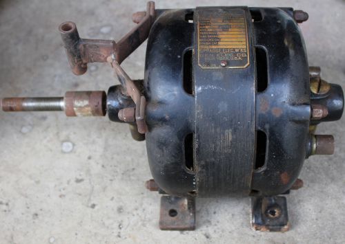 Antique Sprague Electric Motor Division of General Electric 1/8 HP Model 1627145