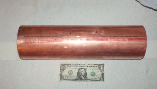 4 inch &#034;type M&#034; copper pipe BY Streamline Remnant 14-1/4 inch long