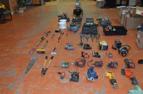 Bulk assorted used tools
