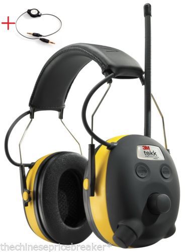 PELTOR WORKTUNES Digital AM FM MP3 Radio HEADPHONES Hearing PROTECTION Ear Muffs