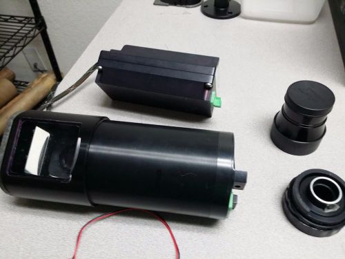 Periscope camera/ Lens/  box &amp; Williams Optic DCL-52 lens &amp; Century LA-23-BC