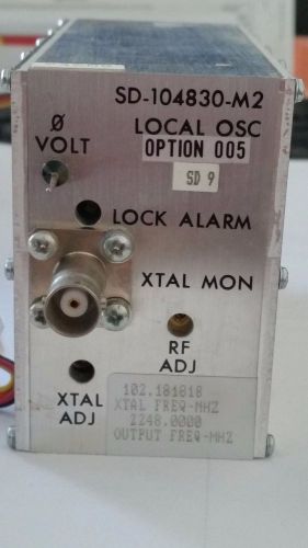 Harris Farinon Local Oscillator Option 005, SD-104830-M2,