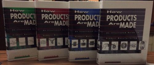 How Products are Made An Illustrated Guide Volumes 1,3,4,&amp;5 Book Bundle Set