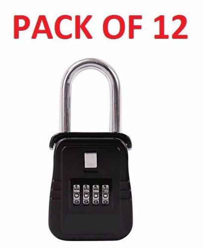 LOT of 12 lockbox key lock box for realtor real estate 4 digit