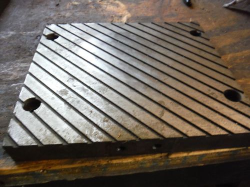 MACHINED STEEL LAPPING PLATE SURFACE JIG FIXTURE MACHINIST TOOL