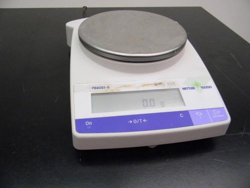 Mettler toledo pb8001-s precision laboratory digital balance / scale for sale