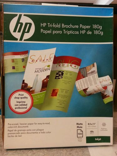 hp brochure paper tri fold