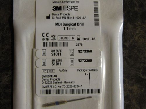 MDI Surgical Drill 1.1 mm 3M ESPE MDI Implant S1011
