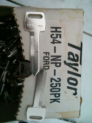 taylor by ilco key blanks ford h54 lot of 20