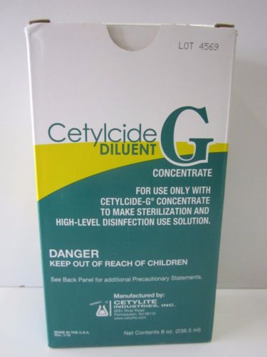 Cetylcide G 8 oz Diluent Replacement Bottle