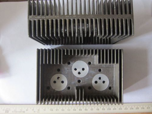 USSR Aluminum Radiator for BIG transistor 2T(KT) 802 - 808 etc(120x80x45mm)