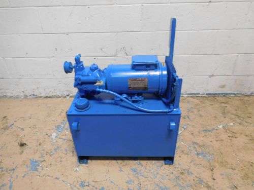 Parker pvp16302212 3hp hydraulic power unit 8gpm for sale