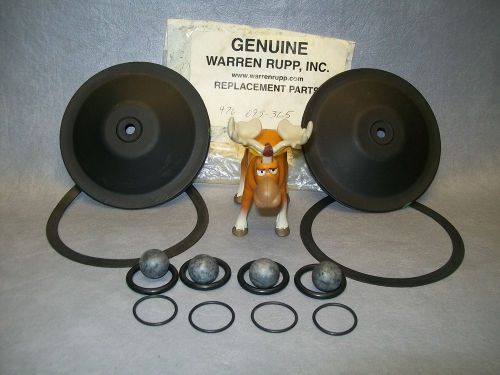 Warren rupp 476-095-365 wetted end repair kit for sale