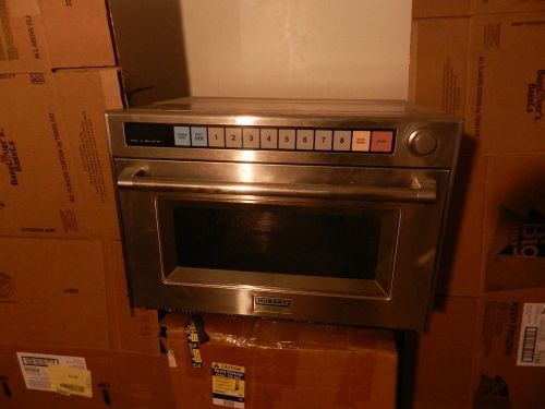 Hobart hm-1600 commercial watt restaurant stainless steel microwave 1600w for sale
