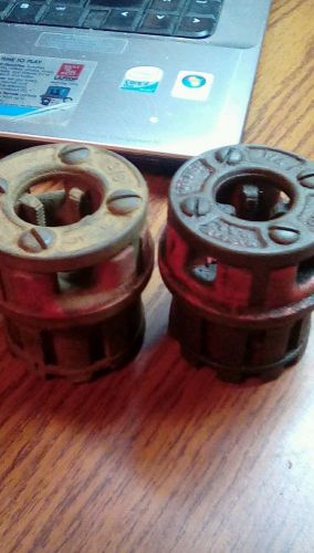 Ridgid 3/8 &amp; 1/4 &#034;Drop In Dies for Pipe Threading...Free Shipping!!!!