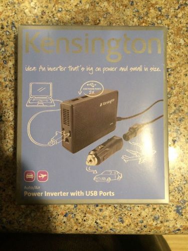 New Kensington Power Inverter Auto/Air Power Inverter, USB, 150W Capacity - A
