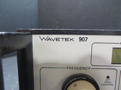 Wavetek 907 SIGNAL GENERATOR 7-12.4Ghz ID# 26063 KHDG