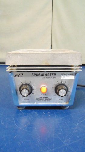 Cole Parmer Magnetic Spin-Master With Hot Plate 115V 60Hz 4Amps R77