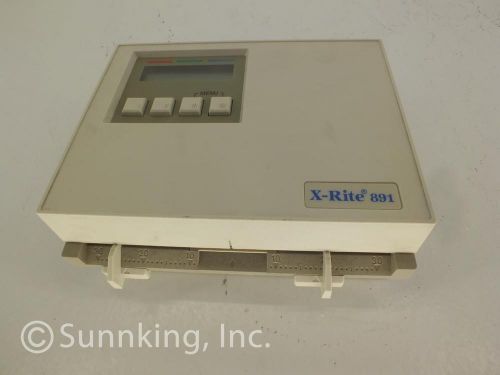 X-Rite 891U Quality Control Strip-Reading Color Densitometer 891