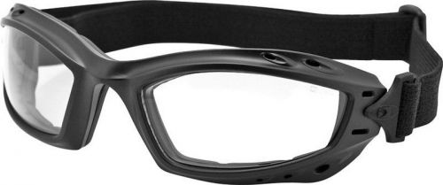 Bobster bob04717 bala goggles matte black frames/clear anti fog lenses for sale