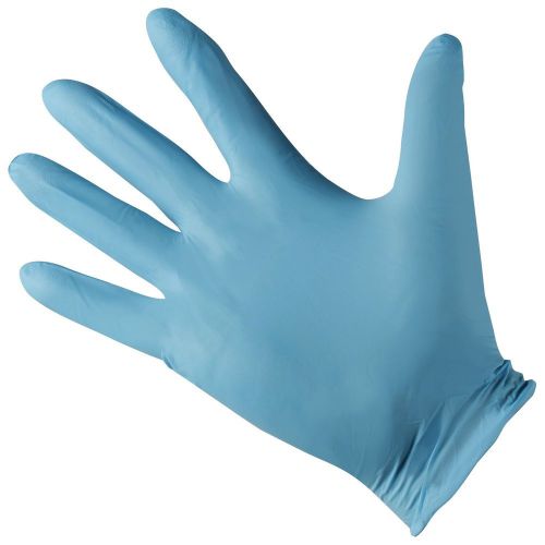 Kleenguard G10 Blue Nitrile Gloves (57373) Large Powder-Free 6 Mil Ambidextro...