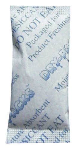 Dry-packs 3gm cotton silica gel packet pack of 20 20-pack for sale