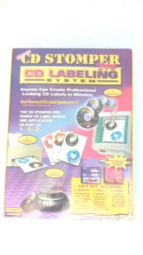 New CD Stomper Pro Cd Labeling System