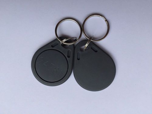 125 kHz Proximity Key Fobs Chain (HID Technology) Pack of 25 Fobs